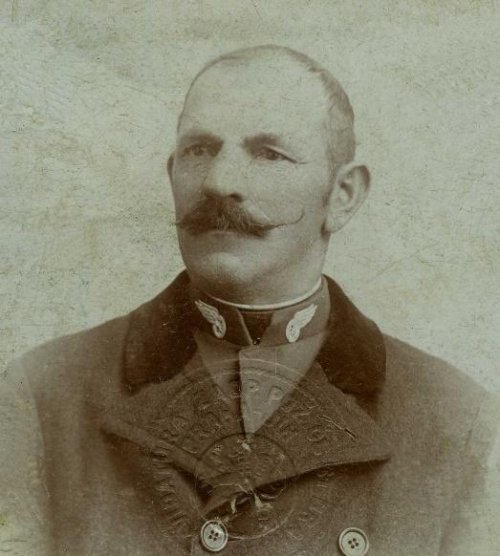Jan Vaněk (*1854 +1924), strážník tratě​​​​​​​ 