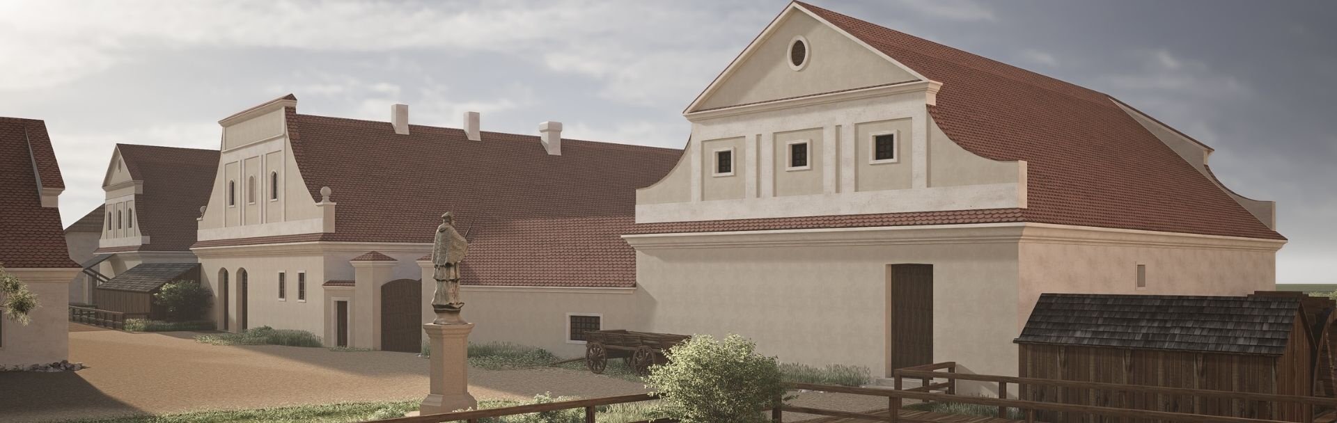 VODNÍ MLÝN V POLOVINĚ 18. STOLETÍ